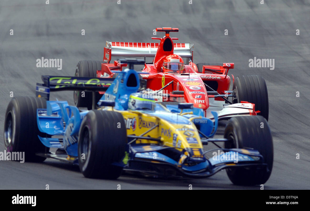 Affiche F1 GP Monaco 2005 – Renault Fisichella Alonso, Poster Collection
