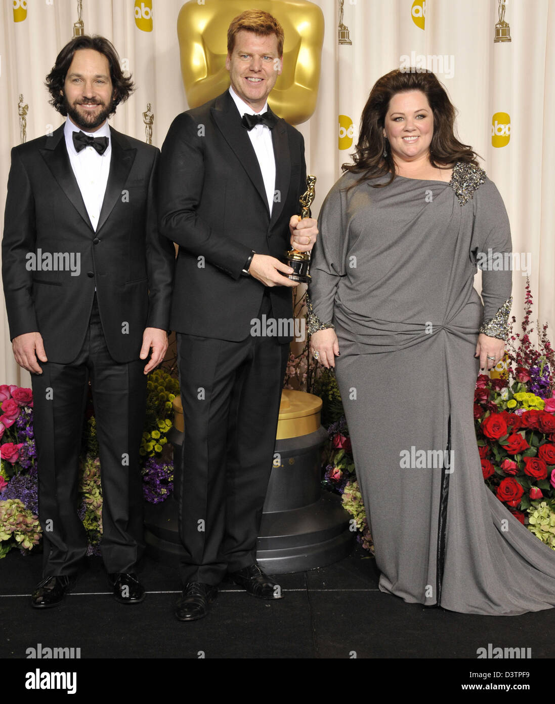 Paul rudd and melissa mccarthy hires stock photography and images