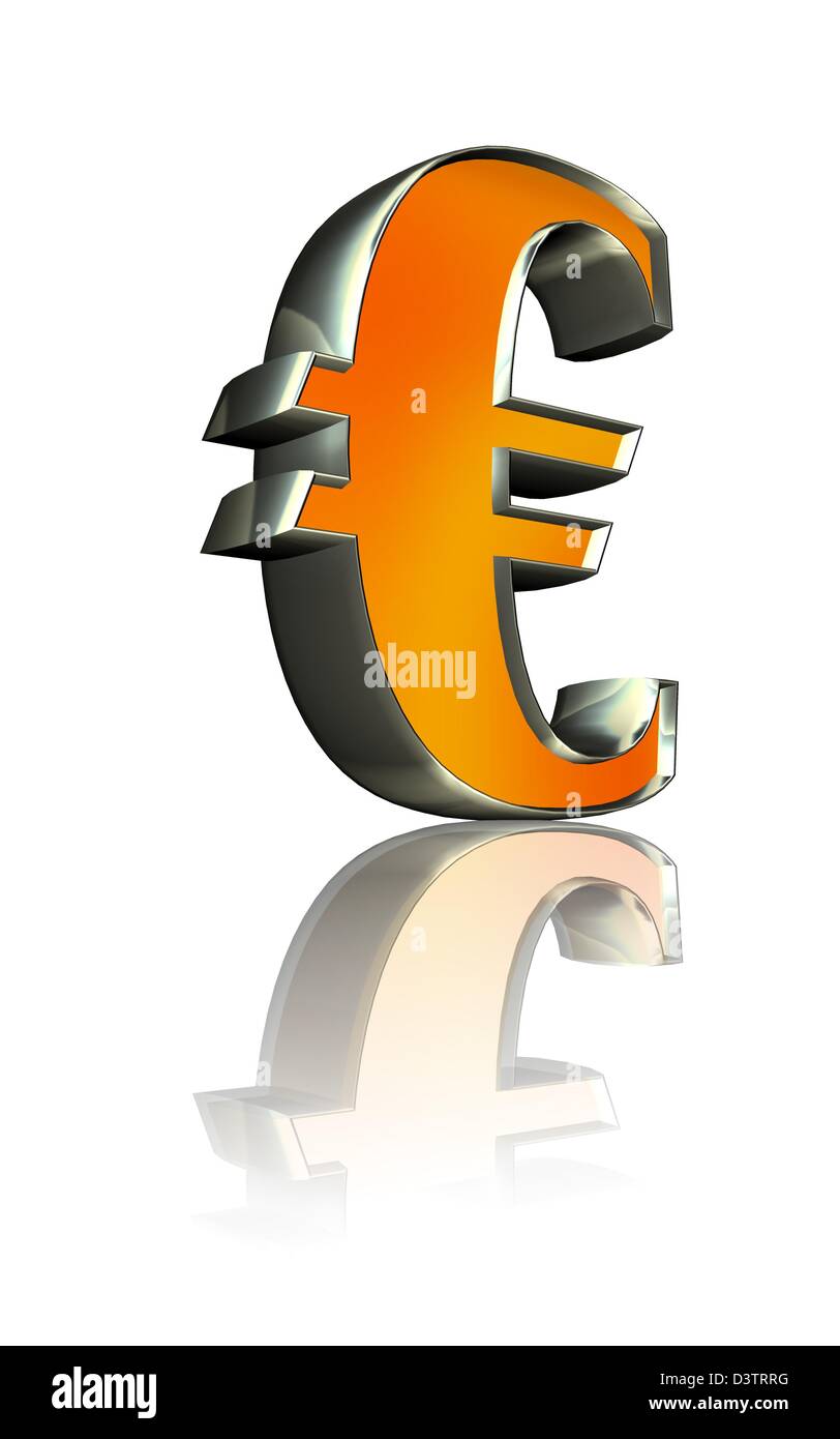 3d golden sign 'Euro' Stock Photo Alamy