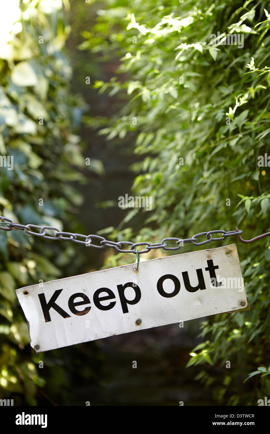 Keep Out sign Stock Photo