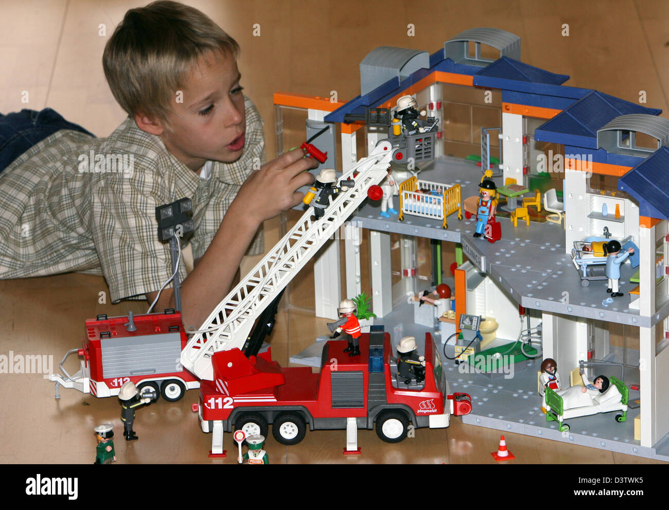 Tim plays playmobil in baierbrunn hi-res stock photography and images -  Alamy
