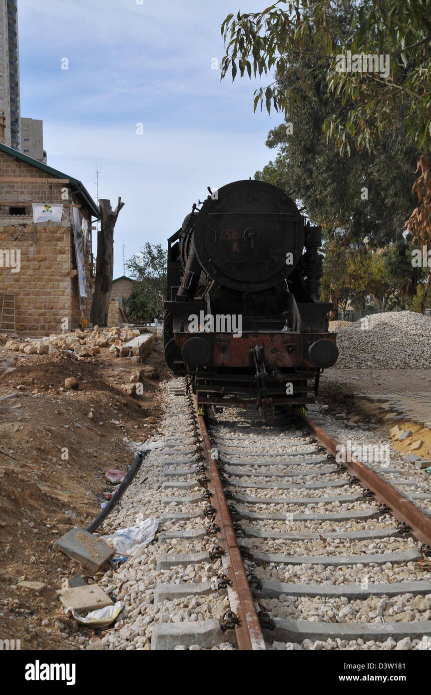 The old Ottoman train and station in Beer Sheva, Israel Stock Photo Alamy