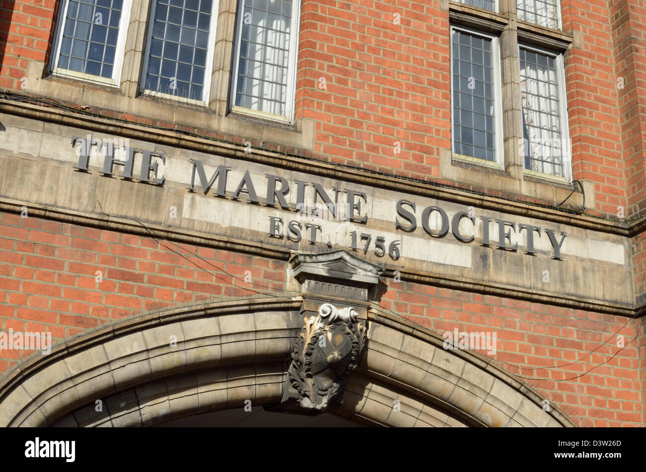 Marine Society and Sea Cadets HQ, Lambeth Road, London, UK Stock Photo