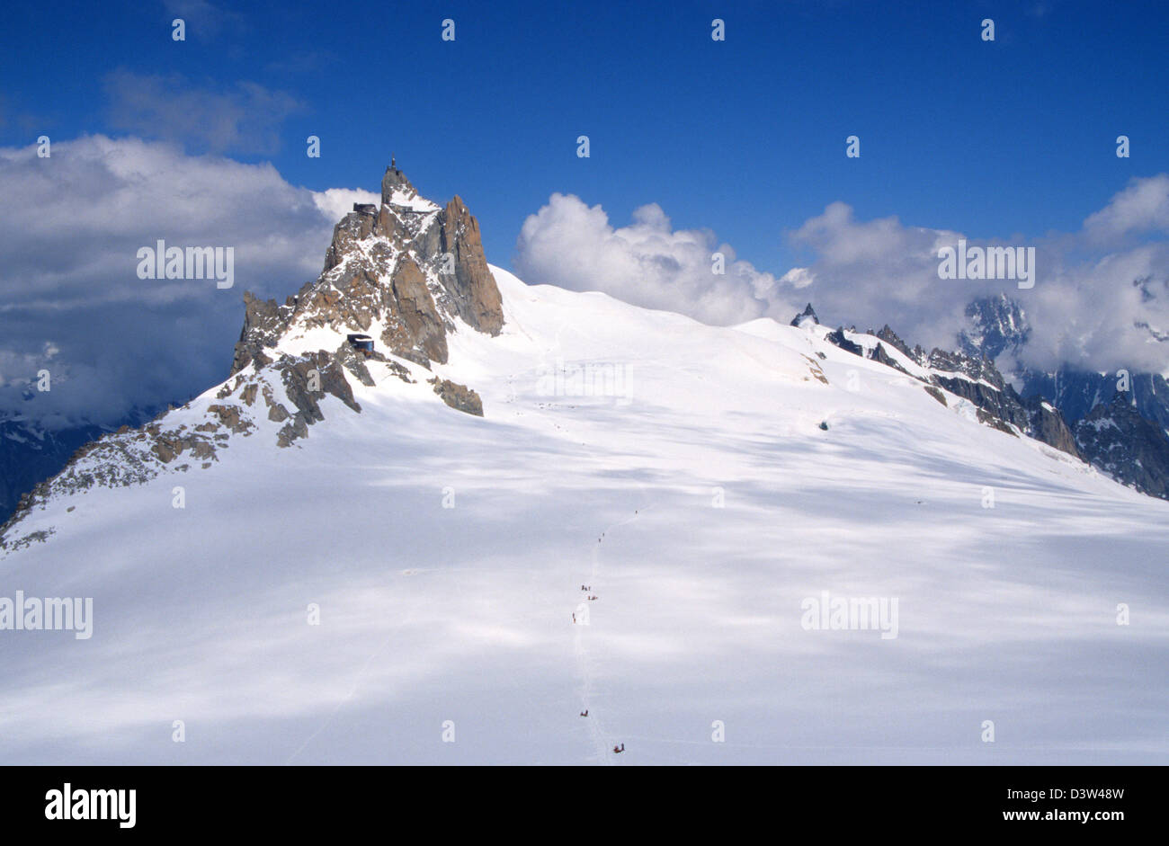 Gletscher du geant vallee blanche hi-res stock photography and images ...