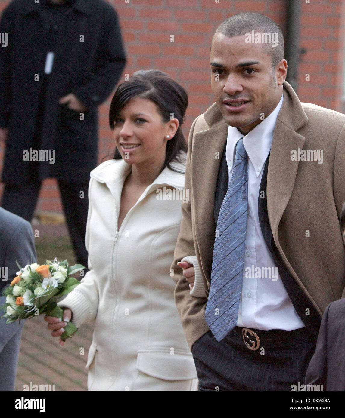 The 22 year Old National Soccer Player David Odonkor And His Newly wed the-22-year-old-national-soccer-player-david-odonkor-and-his-newly-wed