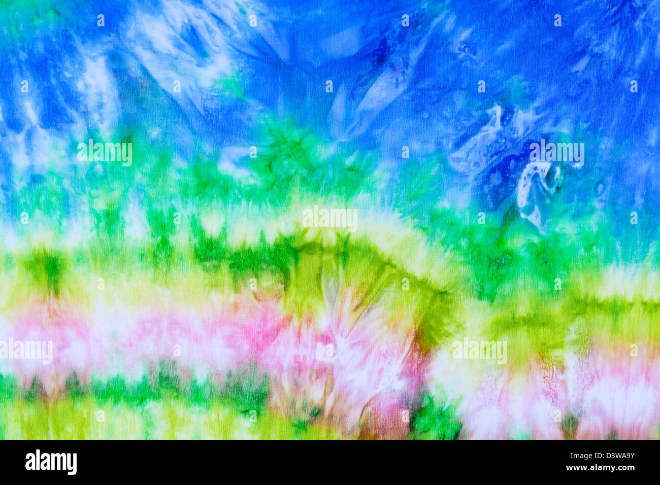 abstract wave pattern on silk nodosa batik Stock Photo - Alamy