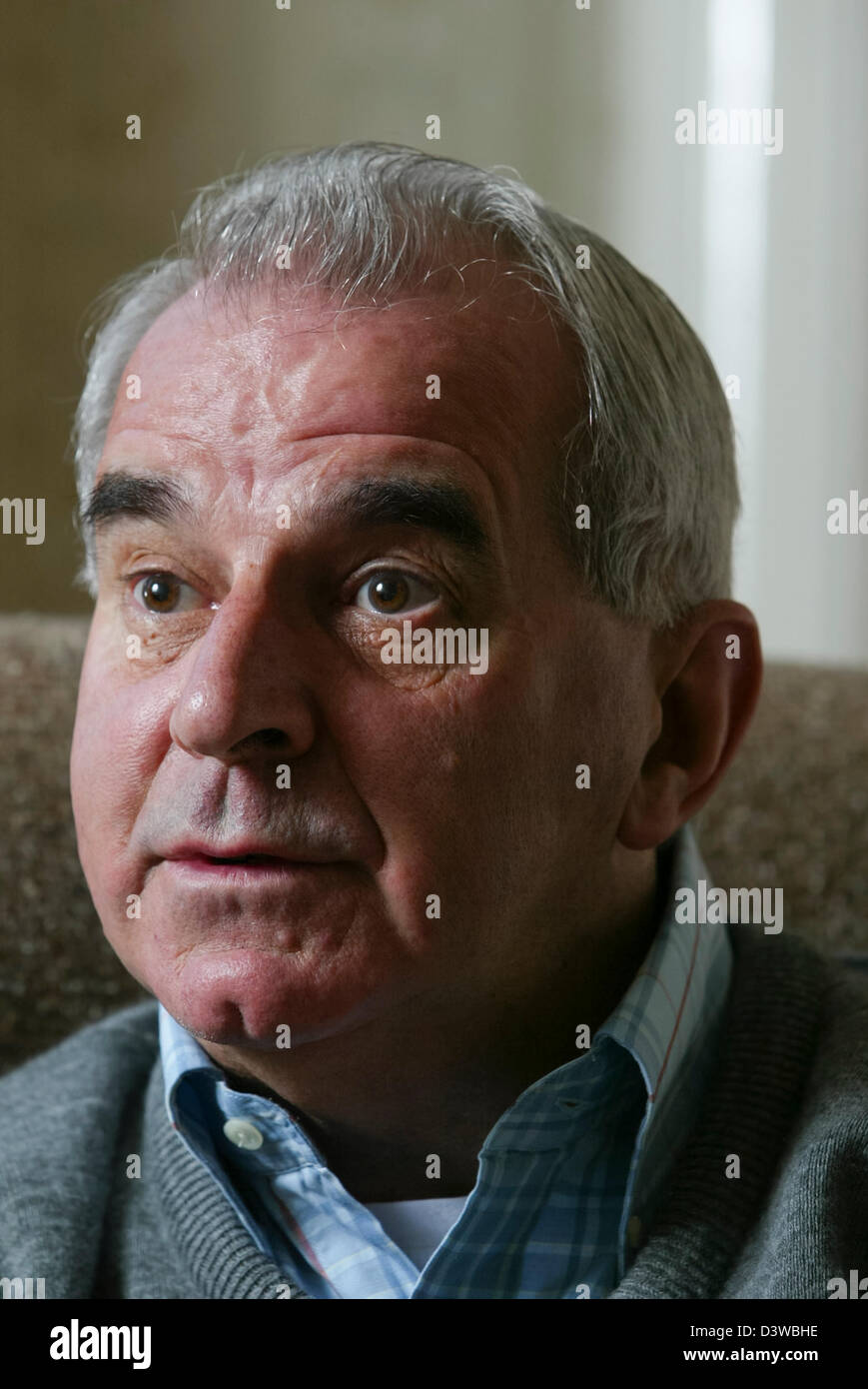 Cardinal Keith O'Brien, Archbishop of St Andrews and Edinburgh, and the most senior Roman Catholic cleric in Scotland Stock Photo