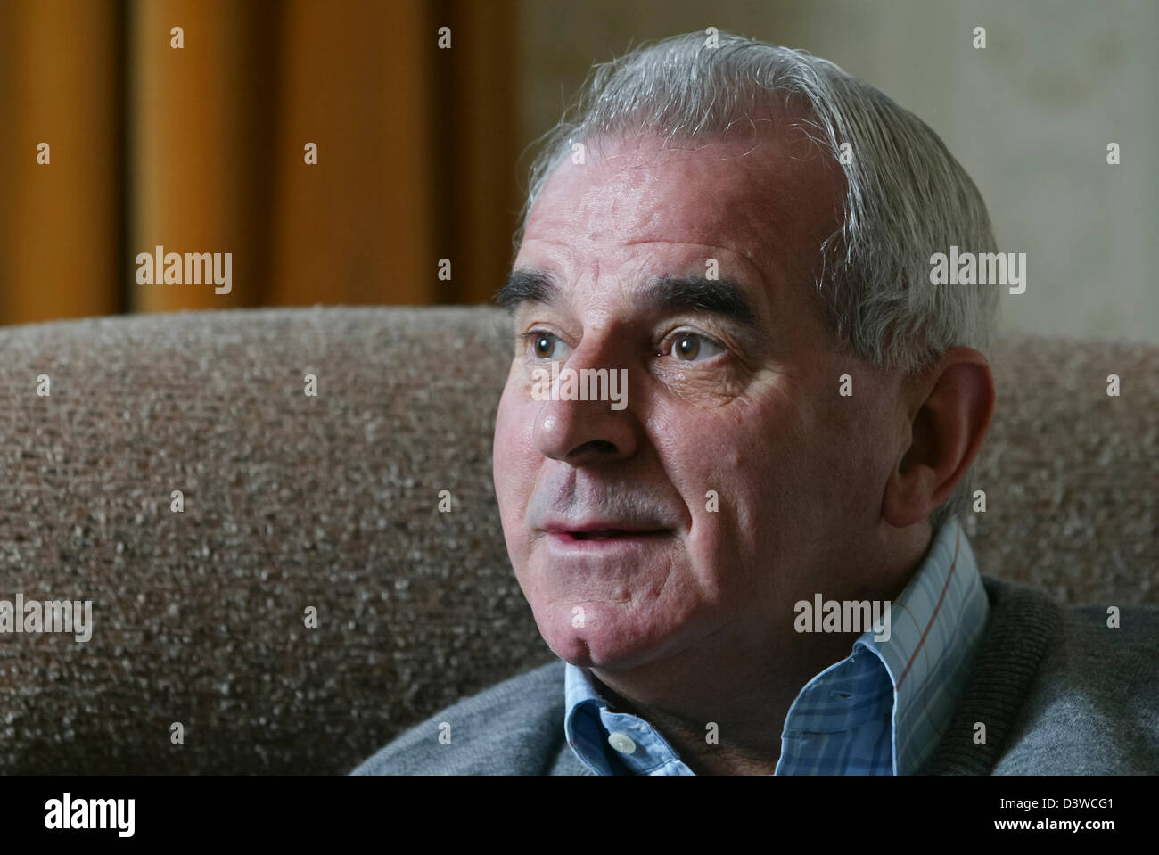 Cardinal Keith O'Brien, Archbishop of St Andrews and Edinburgh, and the most senior Roman Catholic cleric in Scotland Stock Photo