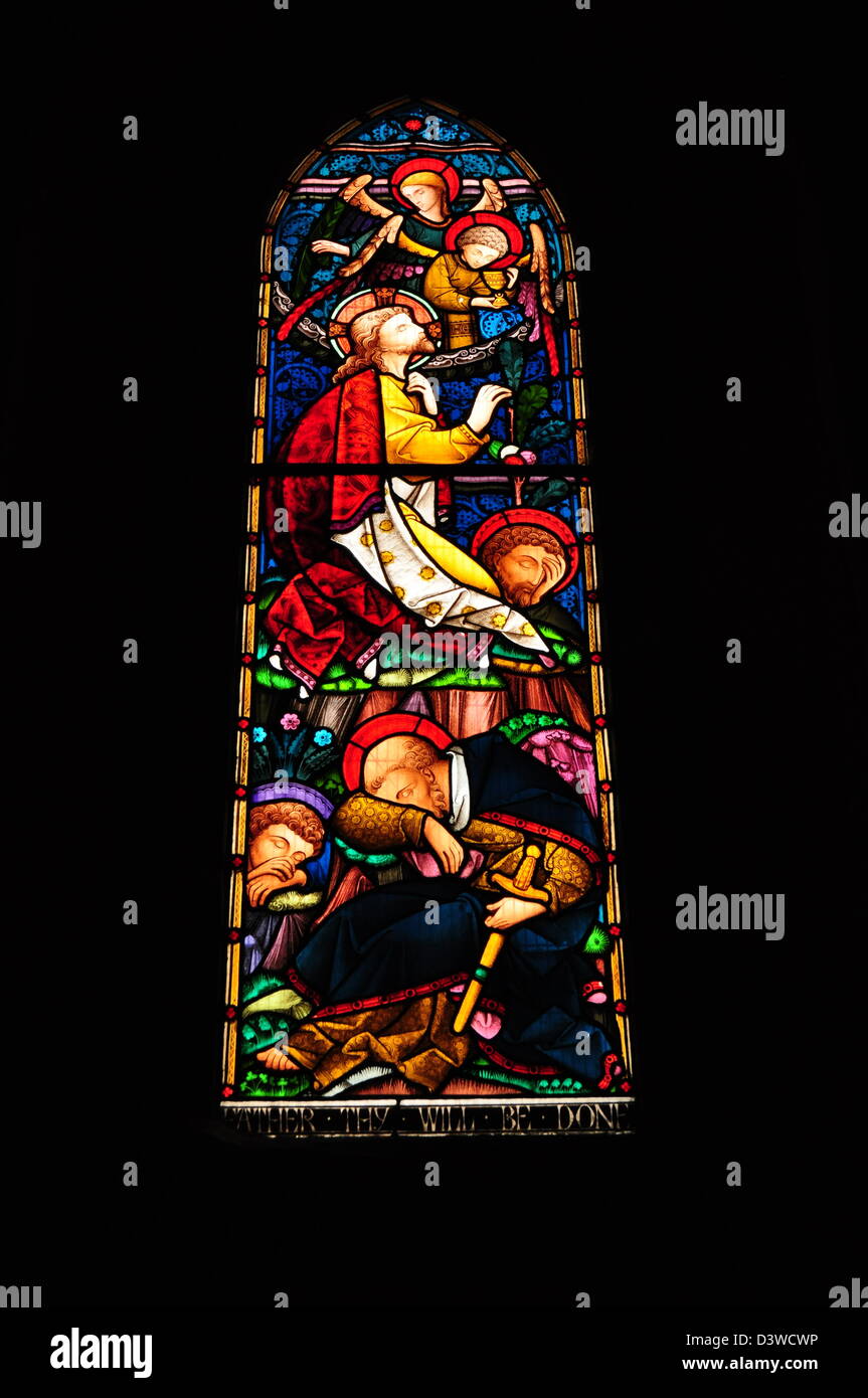 stained glass church window Stock Photo - Alamy