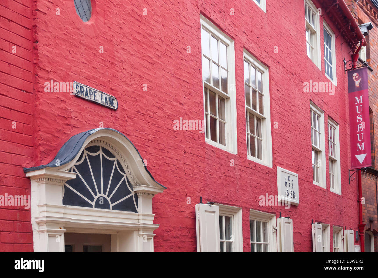 The Captain Cook Memorial Museum Grape Lane Whitby North Yorkshire Stock Photo