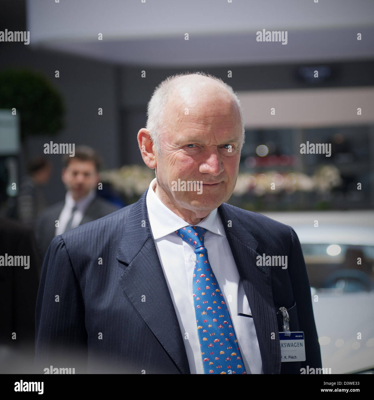Hamburg, Germany, Ferdinand Piech, chairman of Volkswagen AG Stock Photo