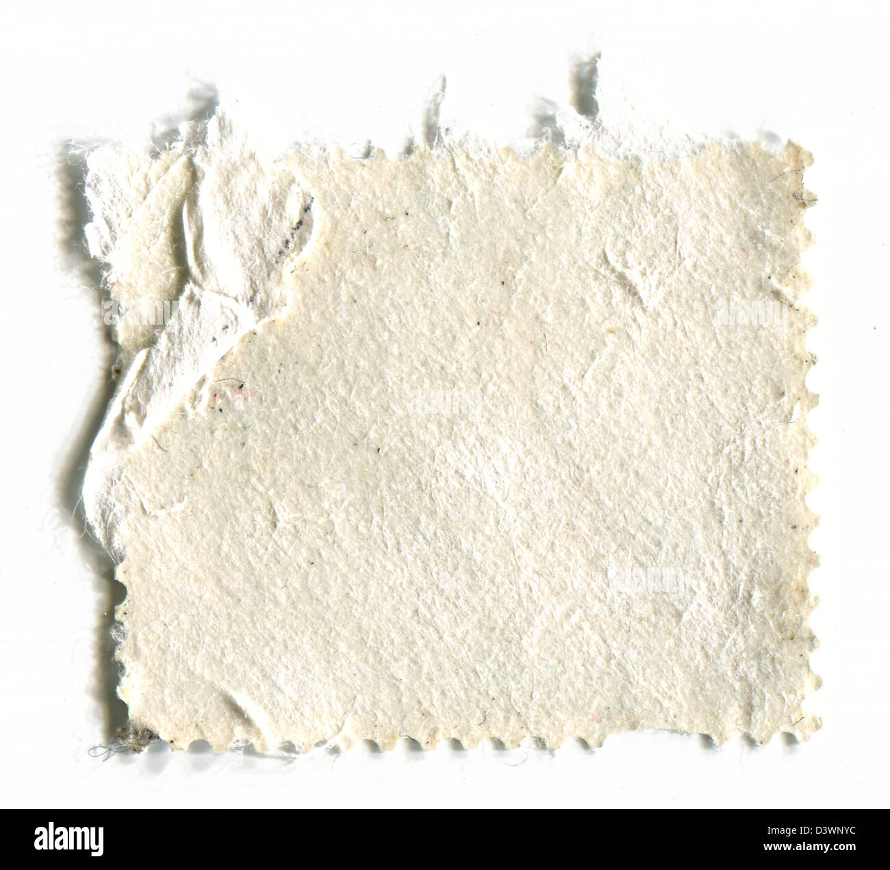 Photo Backside Stamp The reverse side of a postage stamp Stock Photo - Alamy