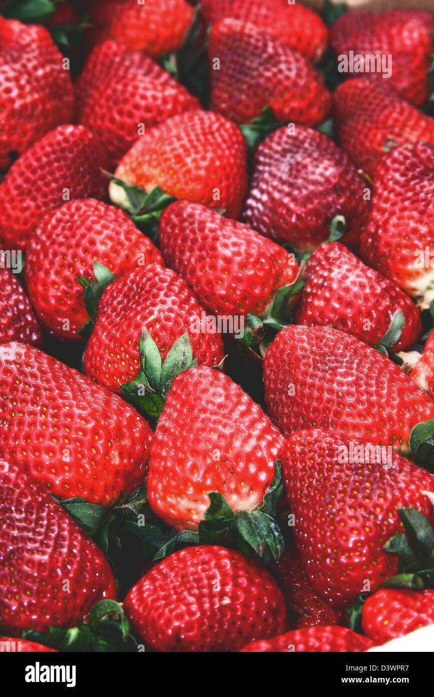 Strawberry stems hi-res stock photography and images - Alamy