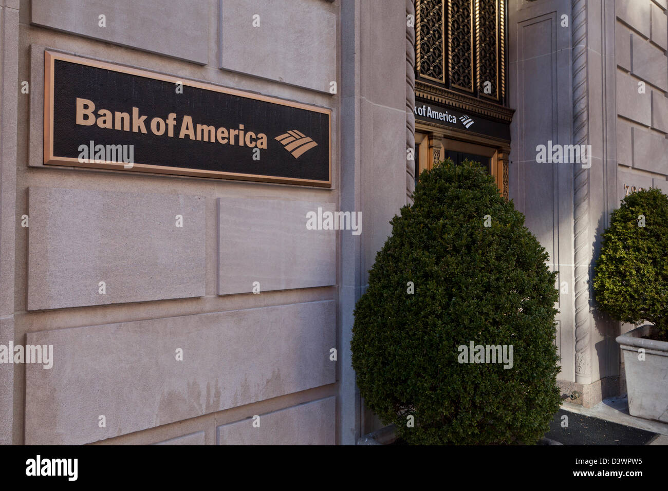 Bank of America building - Washington, DC Stock Photo