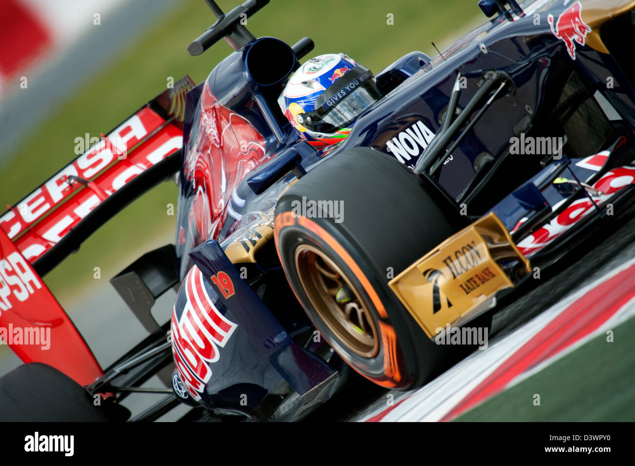 Daniel Ricciardo (AUS), Scuderia Toro Rosso-Ferrari STR8, Formula 1 ...