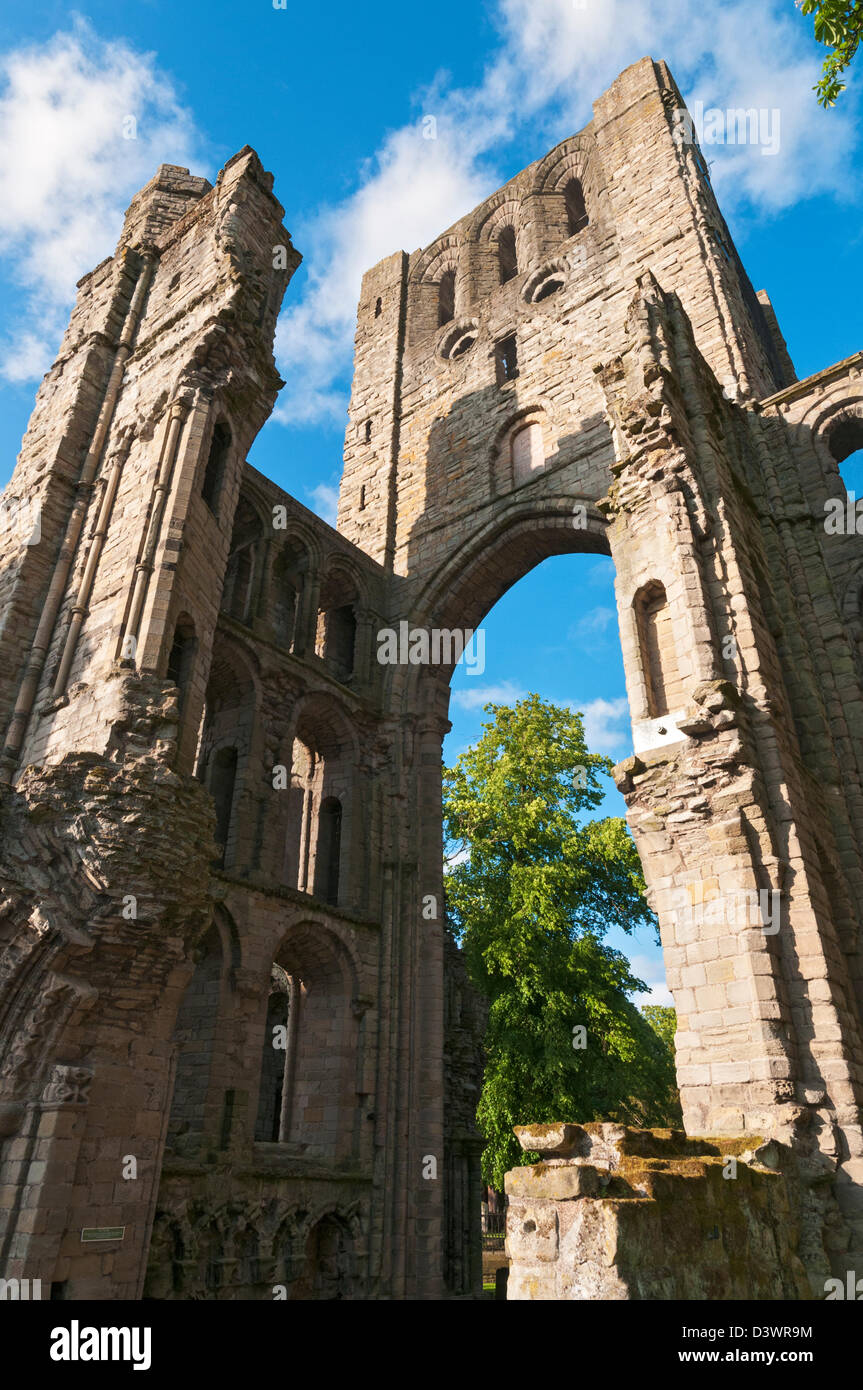 Scotland, Scottish Borders, Kelso Abbey Stock Photo
