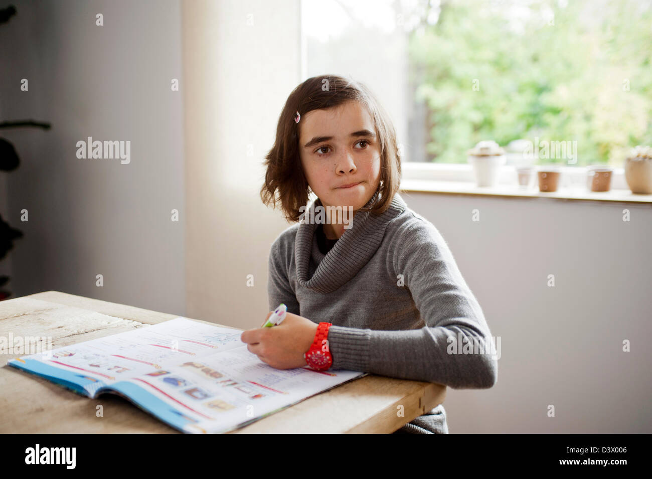 Homework Tv High Resolution Stock Photography and Images - Alamy
