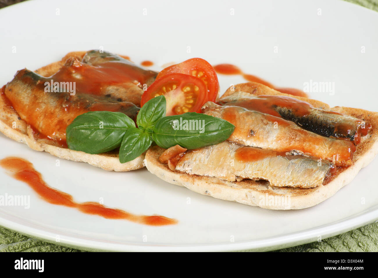 Pilchards toast hires stock photography and images Alamy