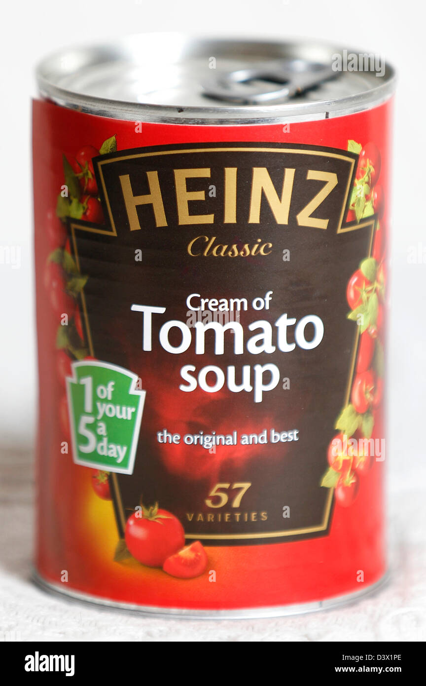 Heinz Tomato Soup Stock Photo Alamy