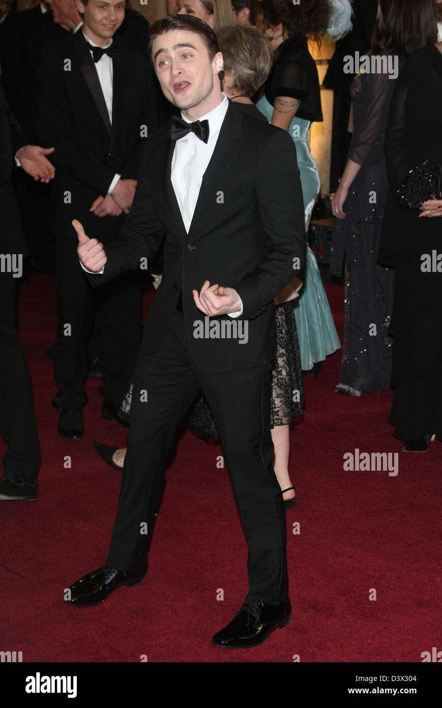 DANIEL RADCLIFFE 85TH ACADEMY AWARDS ARRIVALS DOLBY THEATRE LOS ANGELES CALIFORNIA USA 24 February 2013 Stock Photo