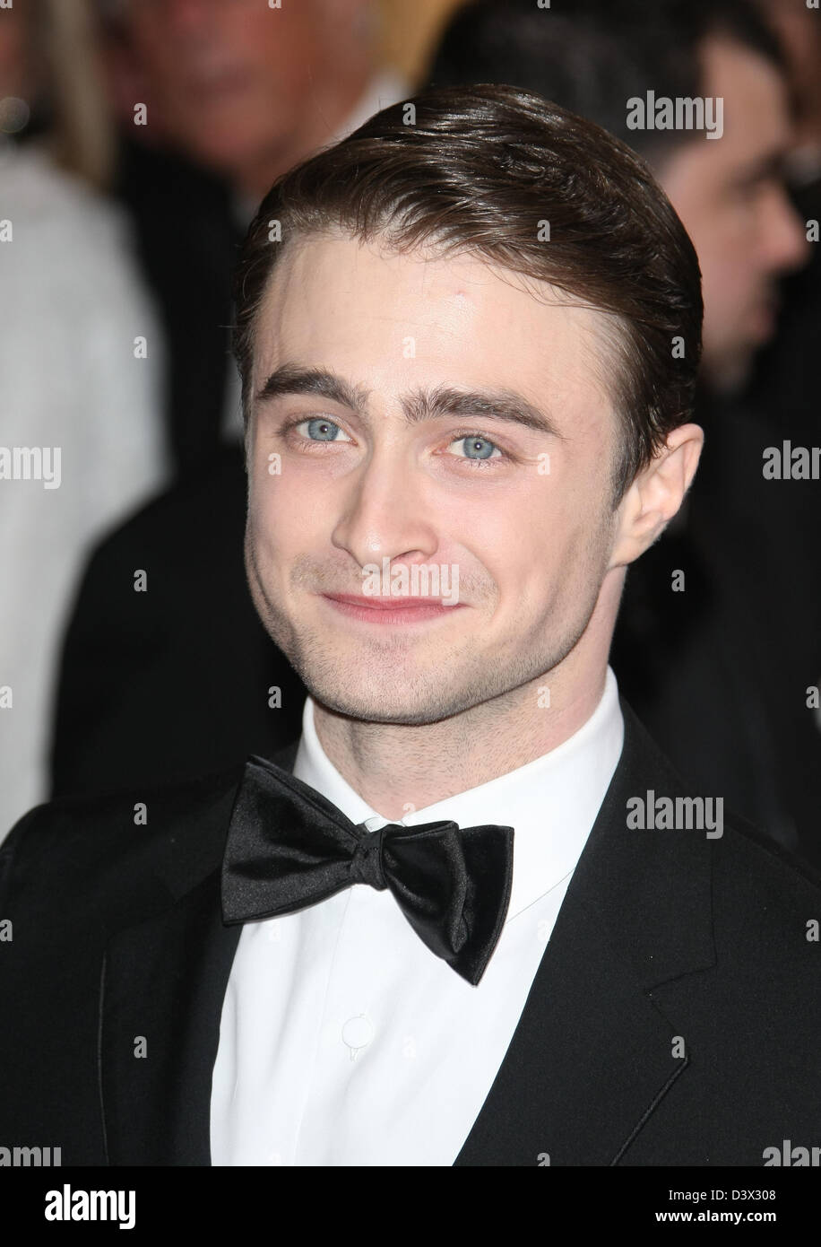 DANIEL RADCLIFFE 85TH ACADEMY AWARDS ARRIVALS DOLBY THEATRE LOS ANGELES CALIFORNIA USA 24 February 2013 Stock Photo