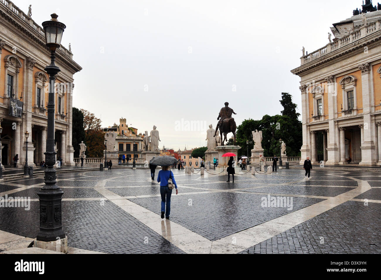 Capitoline Hill, Rome, Italy Stock Photo