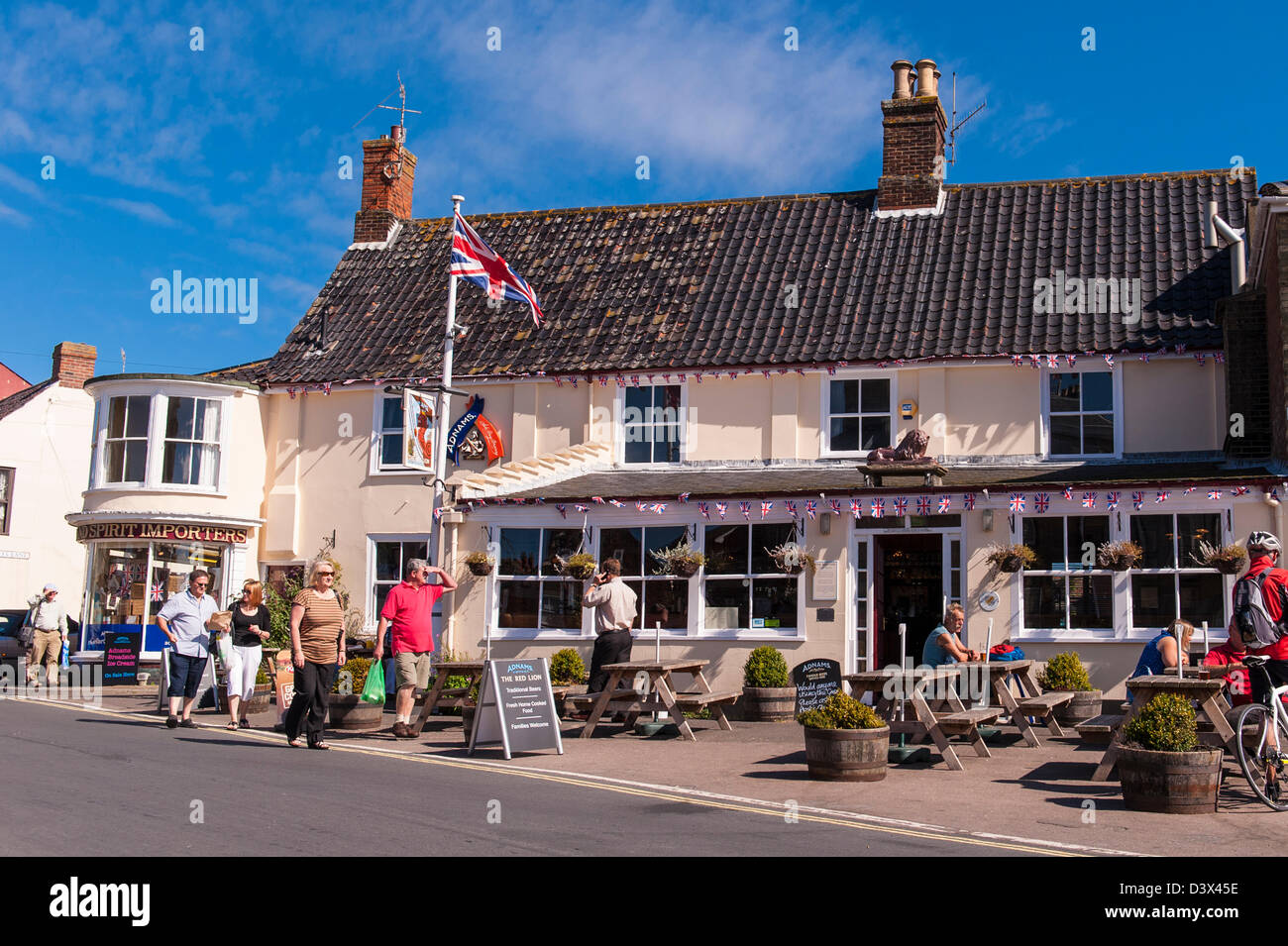 The Red Lion pub at Southwold , Suffolk , England , Britain , Uk Stock Photo