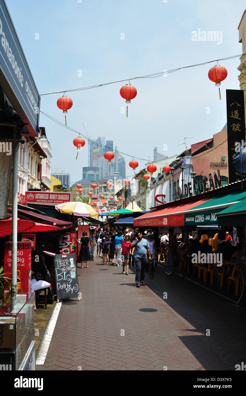 China Town market, Singapore, Malaysia Stock Photo Alamy