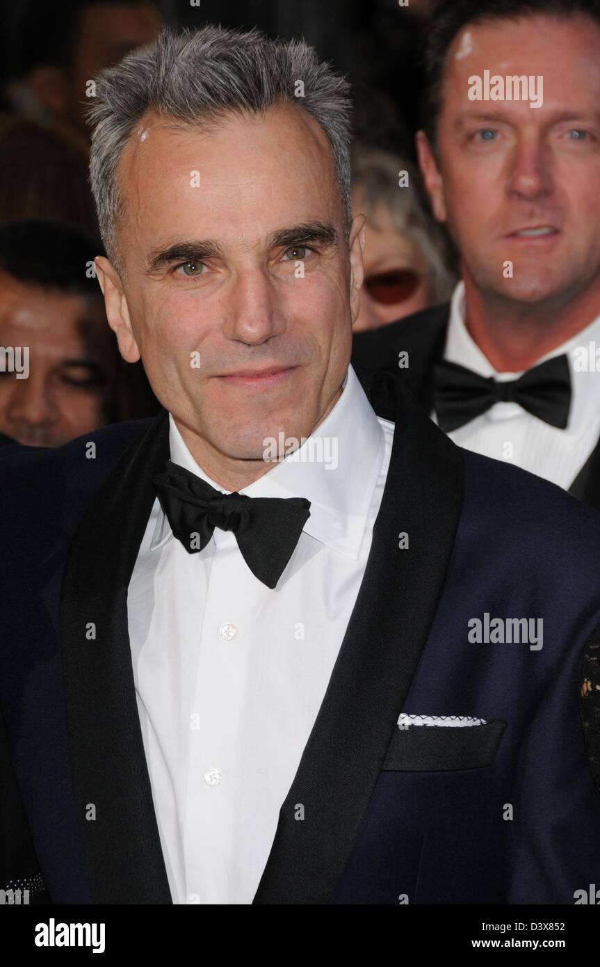 Los Angeles, California, USA. 24th February 2013. Actor DANIEL DAY ...