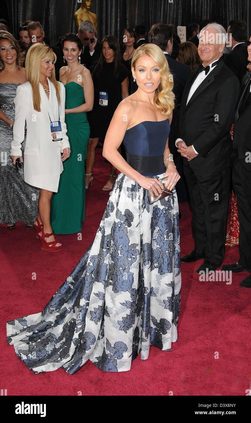 Los Angeles, California, USA. 24th February 2013. TV Host KELLY RIPPA ...