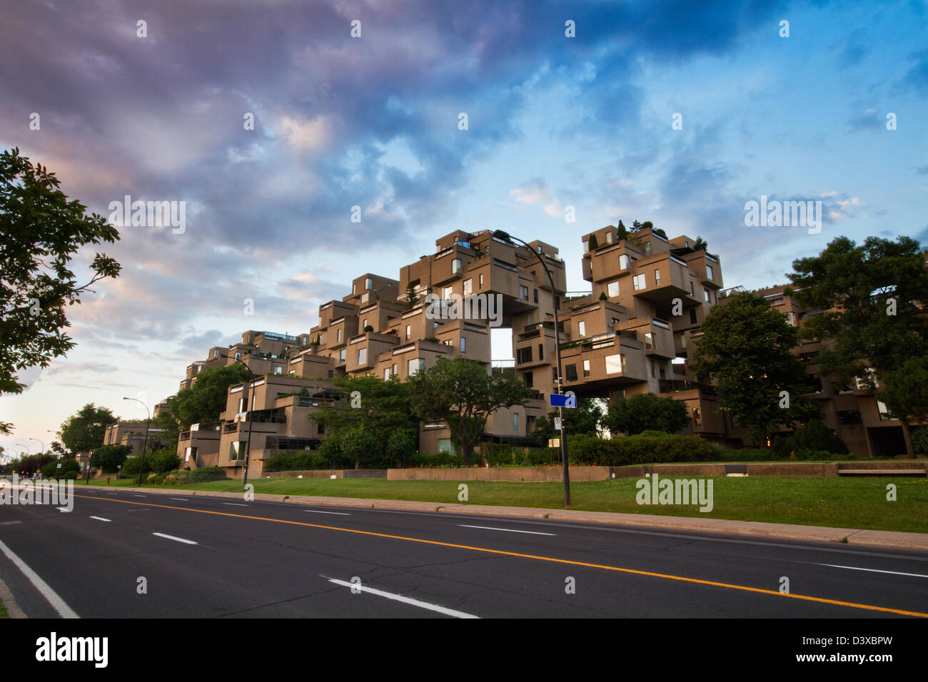 Habitat 67 model community housing hires stock photography and images