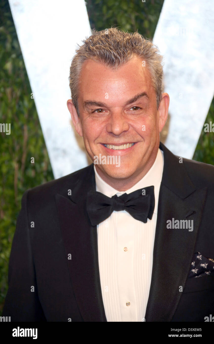 Actor Danny Huston arrives at the Vanity Fair Oscar Party at Sunset