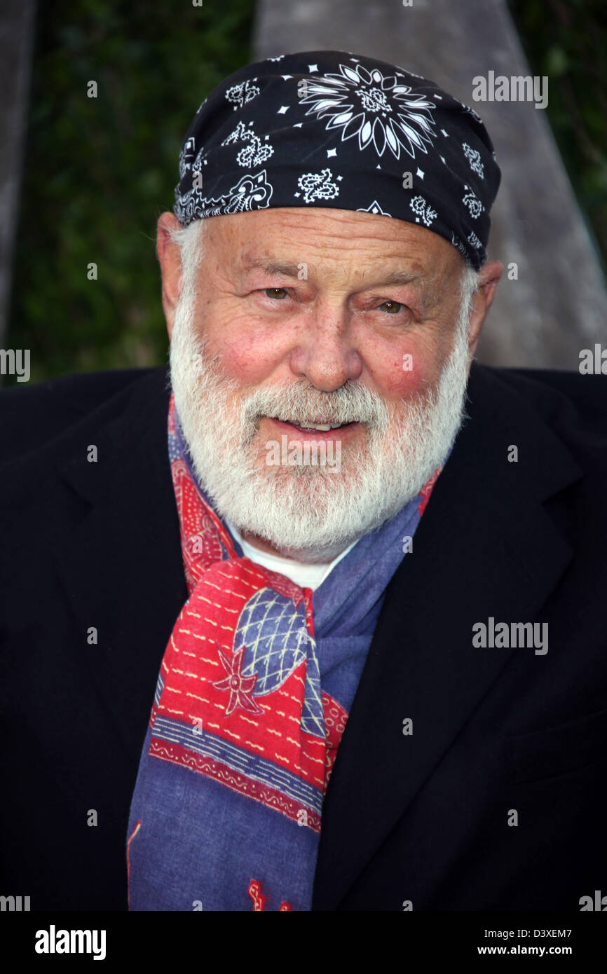 Photographer Bruce Weber arrives at the Vanity Fair Oscar Party at Sunset Tower in West Hollywood, Los Angeles, USA, on 24 February 2013. Photo: Hubert Boesl/dpa Stock Photo