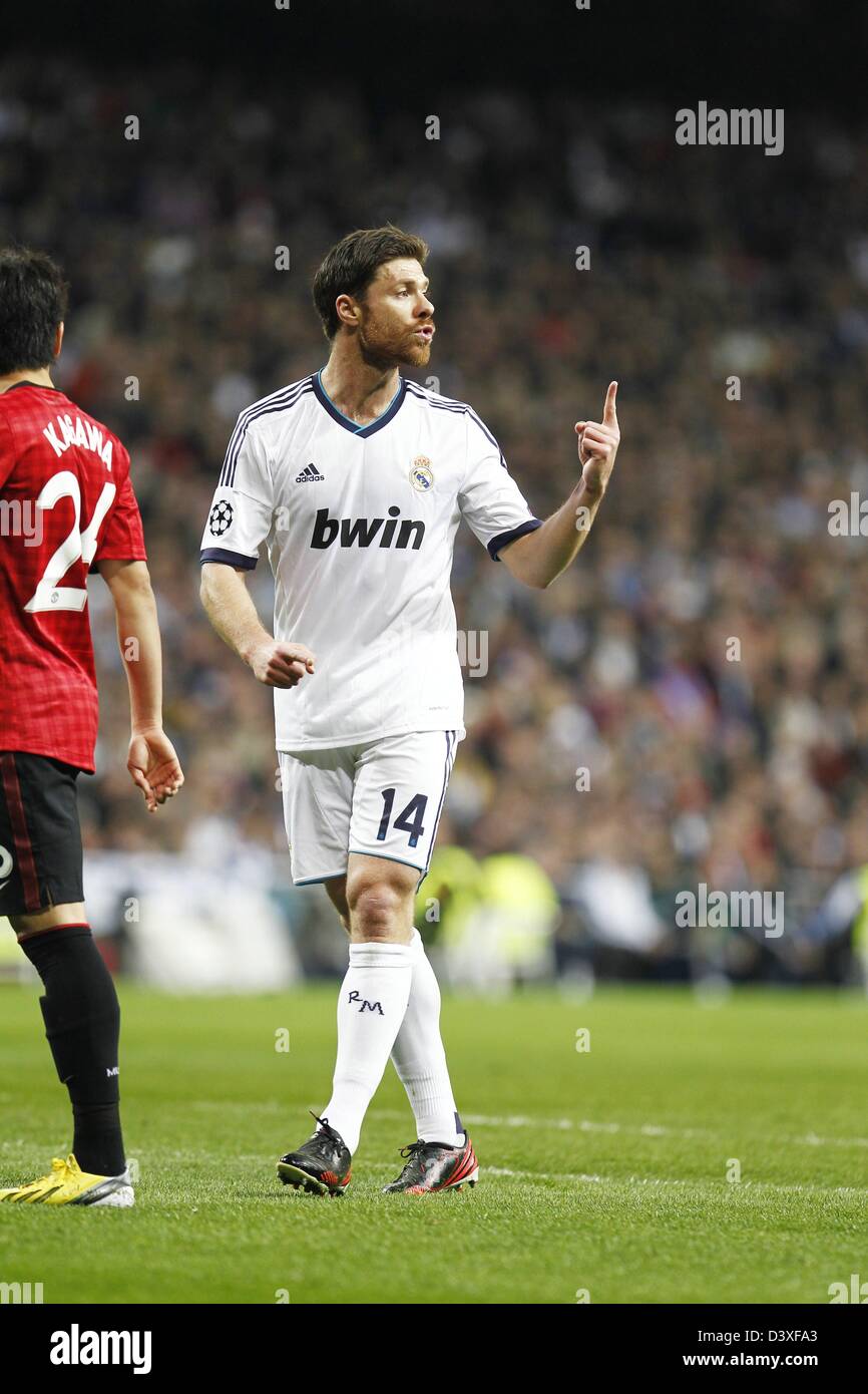 Xabi Alonso (Real), FEBRUARY 13, 2013 - Football / Soccer : UEFA