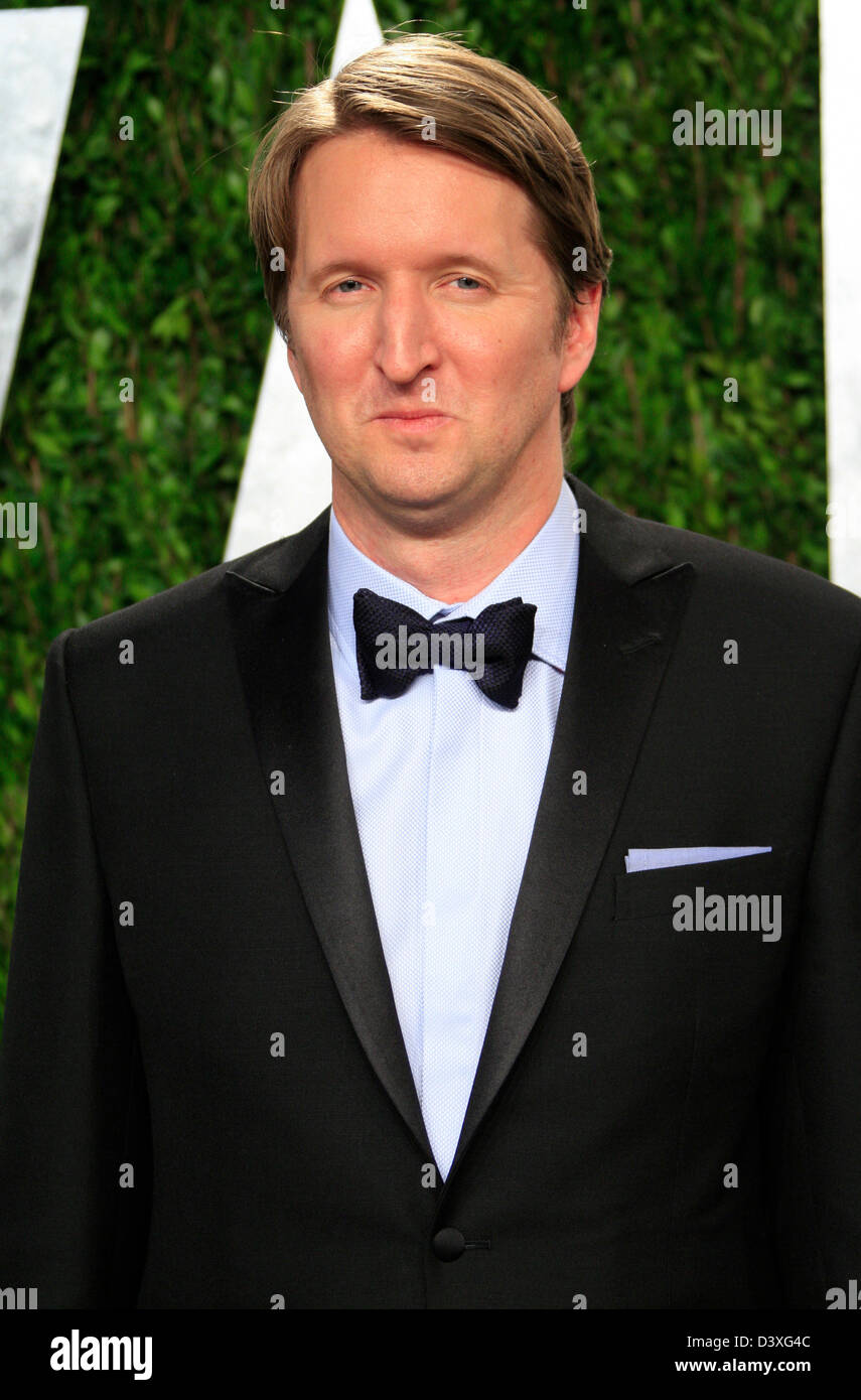 TOM HOOPER 2013 VANITY FAIR OSCAR PARTY SUNSET TOWER LOS ANGELES