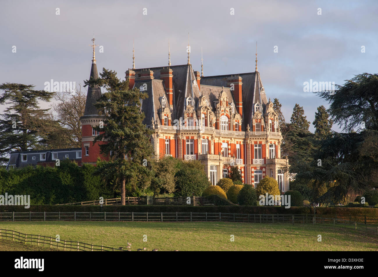 Chateau Impney near Droitwich Spa in the county of Worcestershire
