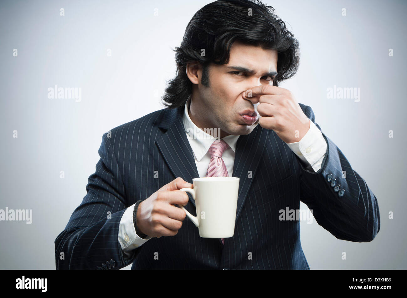 Man taste bad tea hires stock photography and images Alamy