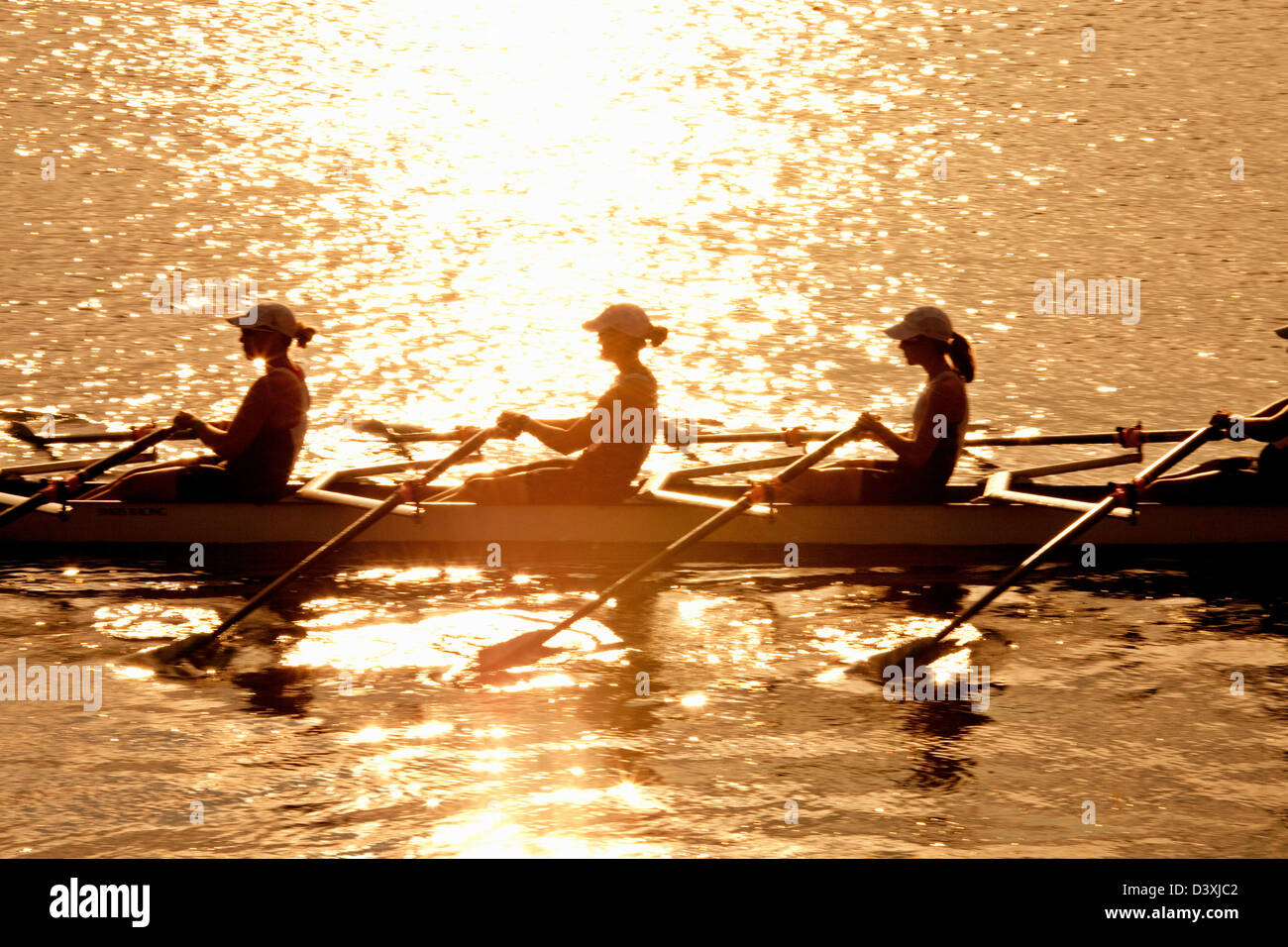 Canada,Ontario,Saint Catharines, The Henley Royal Regatta, rowers Stock