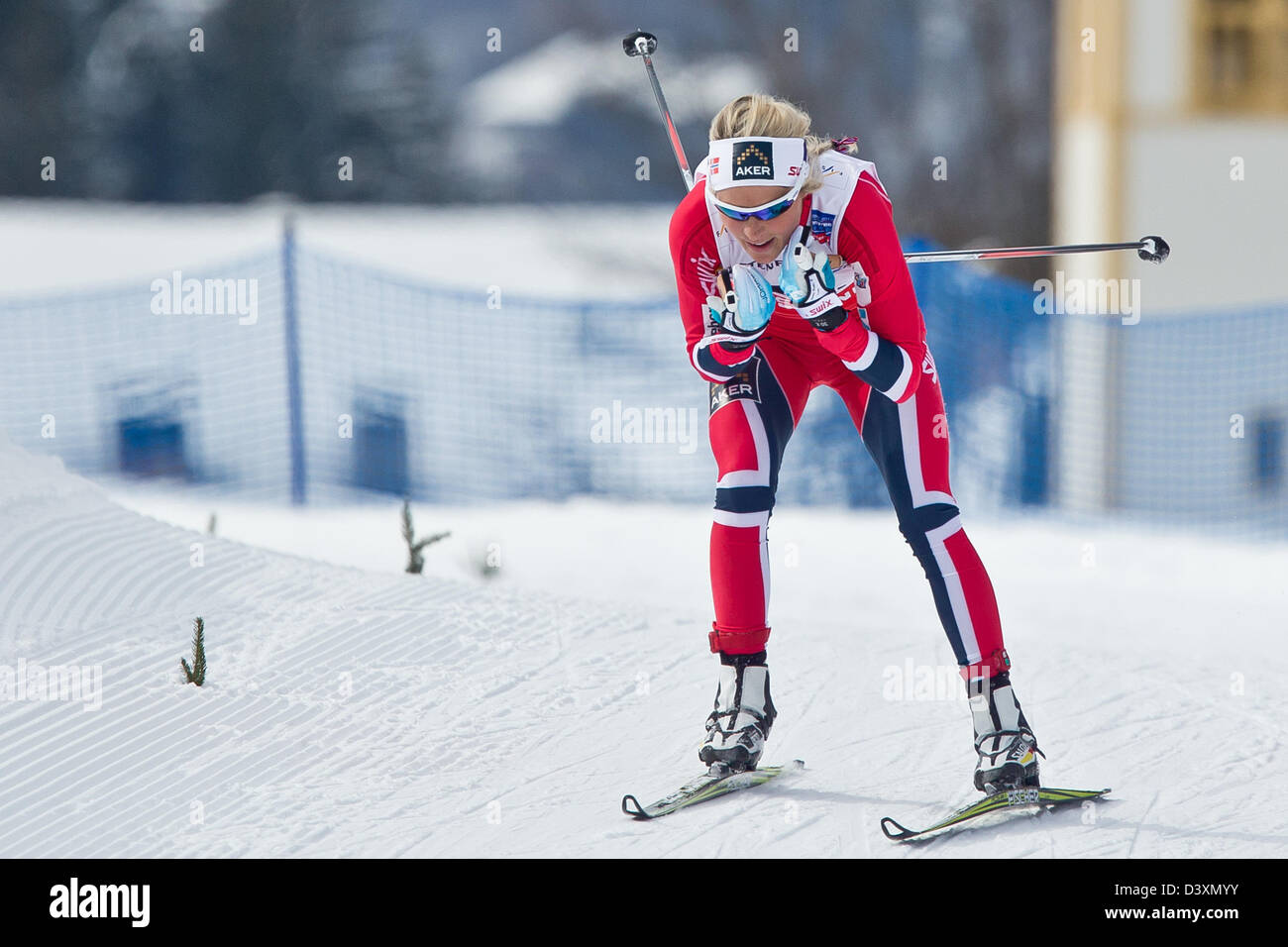 Therese Johaug Of Norway Competes During The Cross Country Women 10 Stock Photo Alamy