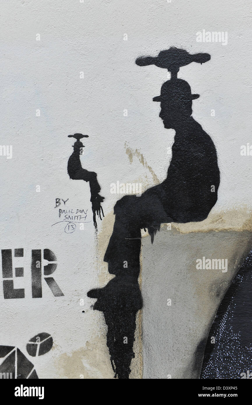 Graffiti Man Tap On Head Hi Res Stock Photography And Images Alamy