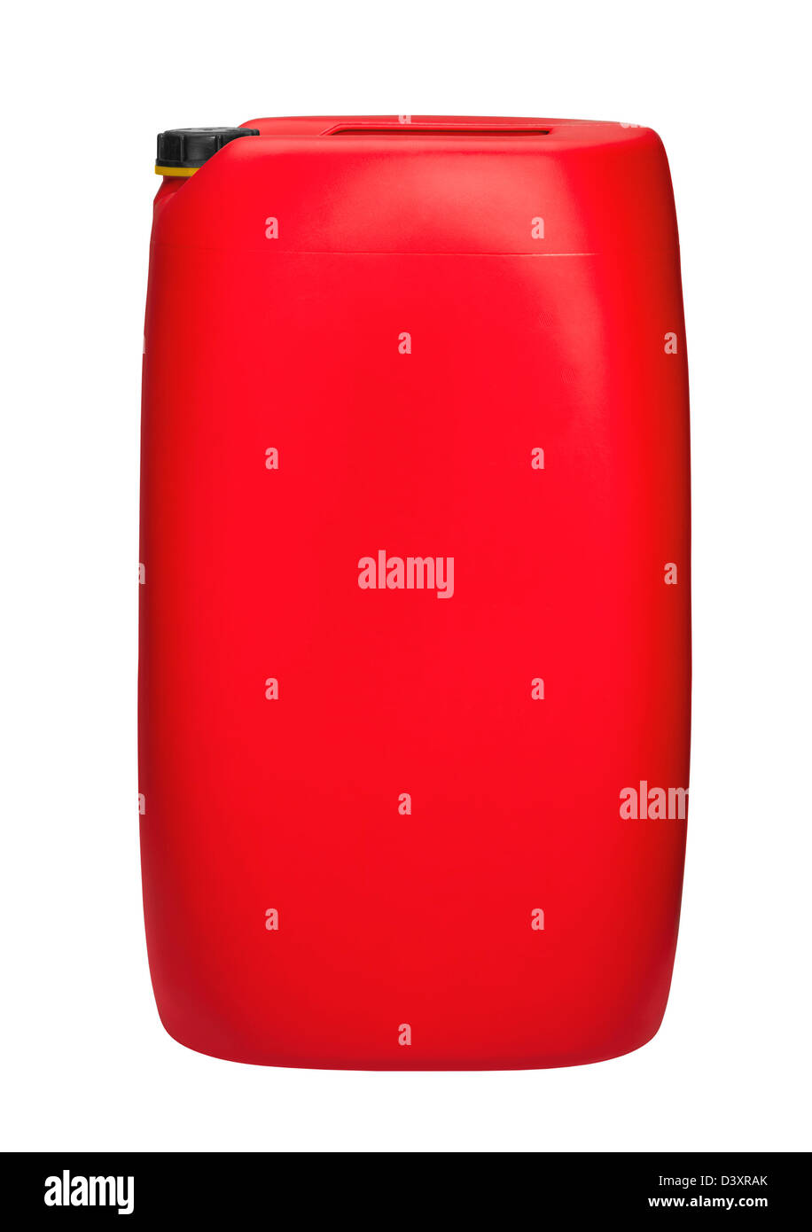 red canister in white back Stock Photo Alamy