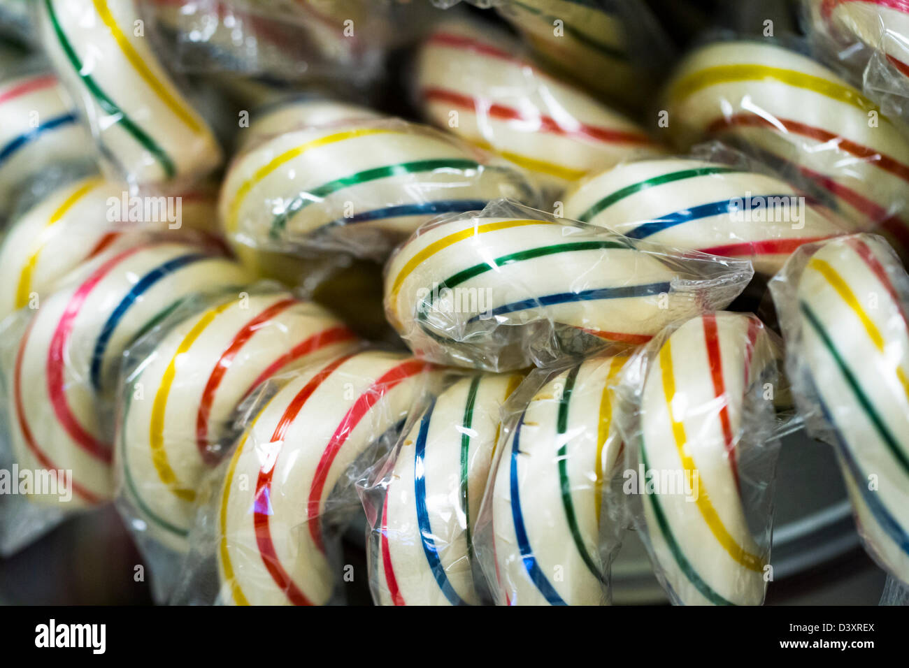 Gourmet hard candies for Christmas holidays Stock Photo Alamy