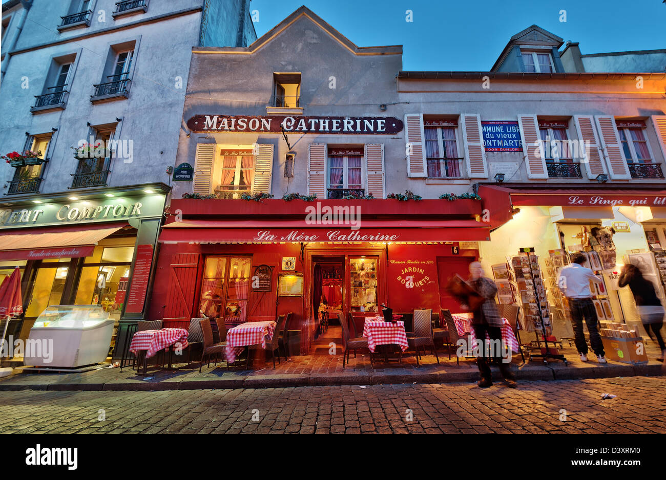Maison Catherine and restaurant “La Mère Catherine” near Place du ...