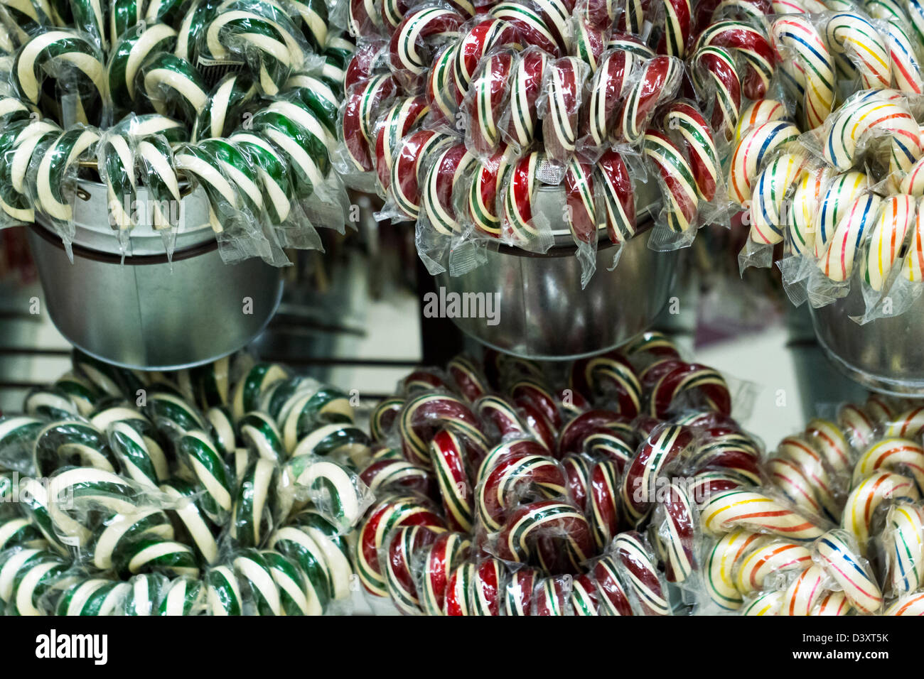 Gourmet hard candies for Christmas holidays Stock Photo Alamy