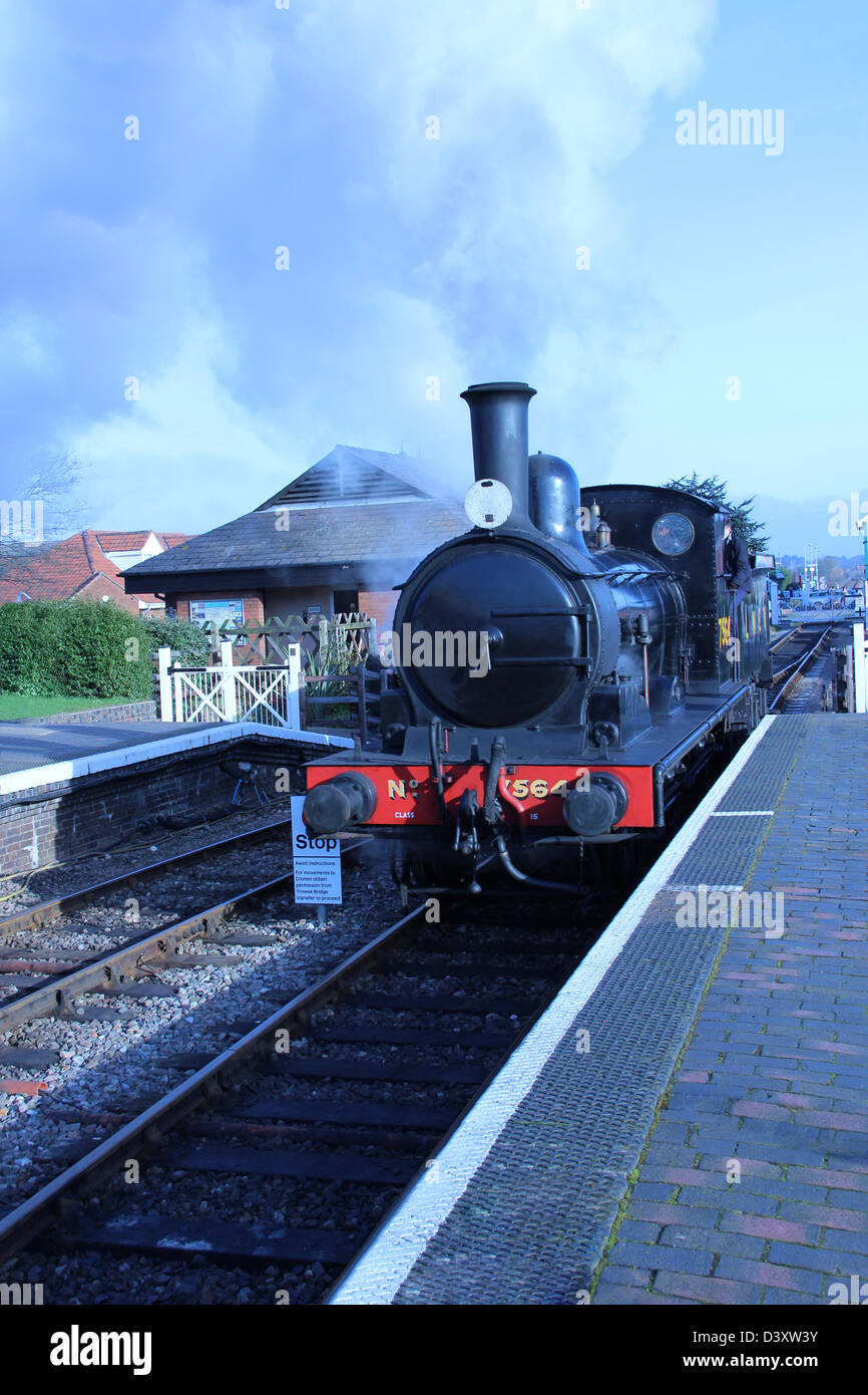 Puffing billy steam train station hi-res stock photography and images ...