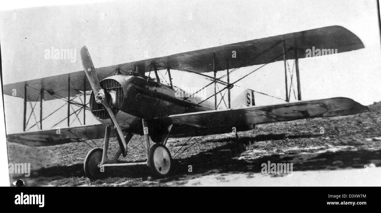 WW1 postcard photo of two allied biplanes in flight over France WW1 postcard photo of two allied biplanes in flight over France