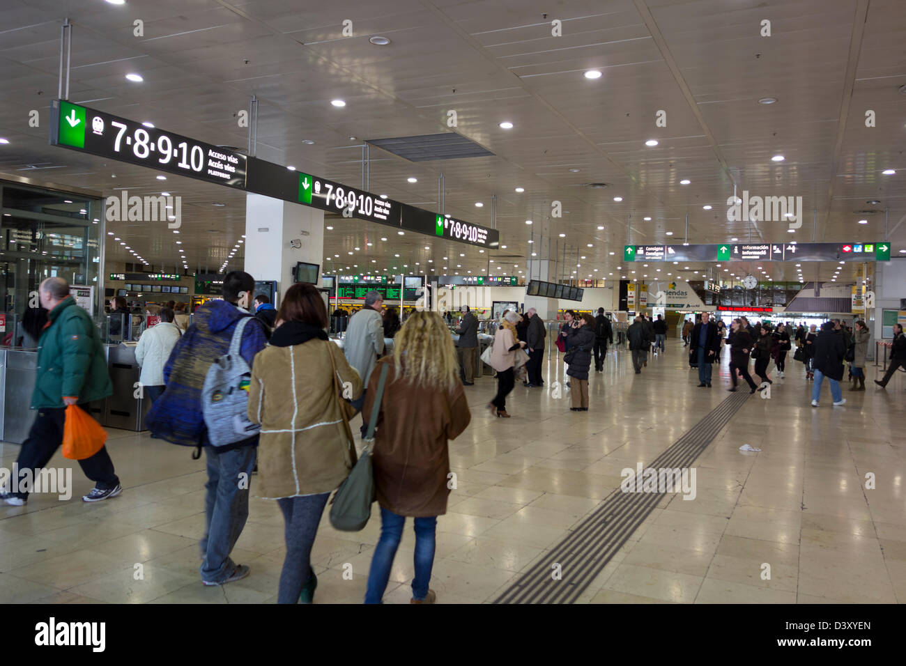 Barcelona Sants railway station - Barcelona Sants Railway Station In Madrid D3XYEN