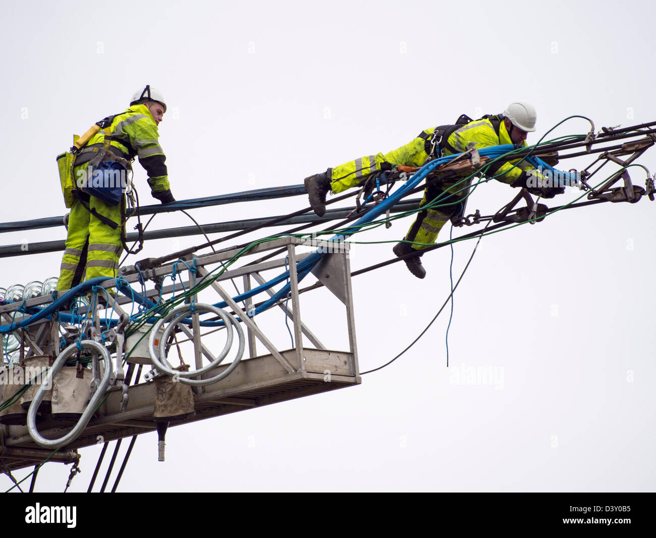 Pylons Inslulators Electricity pylon insulators hi-res stock photography and images - Alamy