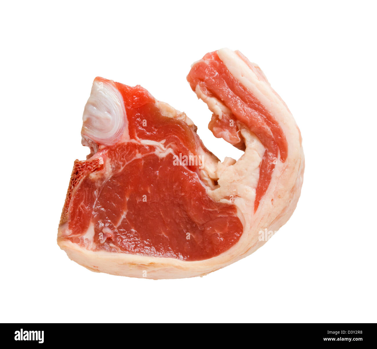 Lamb chop. Stock Photo