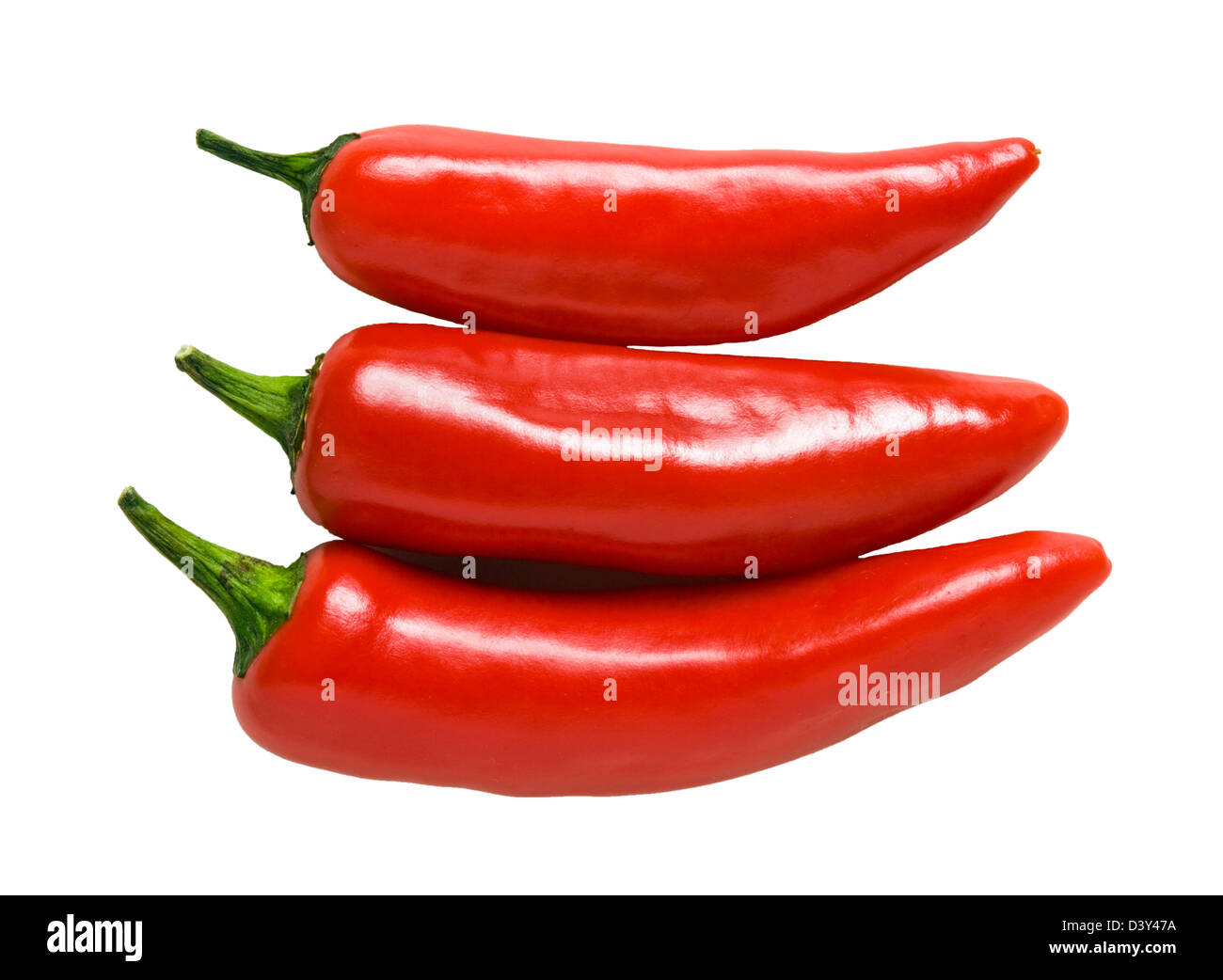Red chilli pepper. Stock Photo